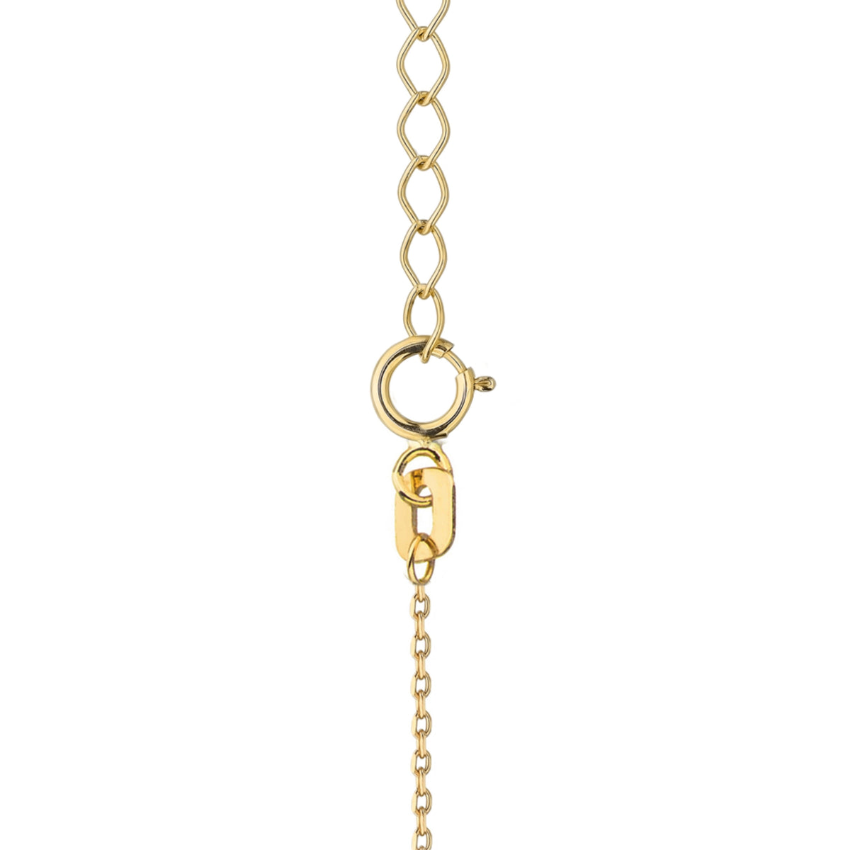 Diese Halskette aus 14-karätigem Gold ist ein exklusives Schmuckstück. Perfekt als Geschenk.