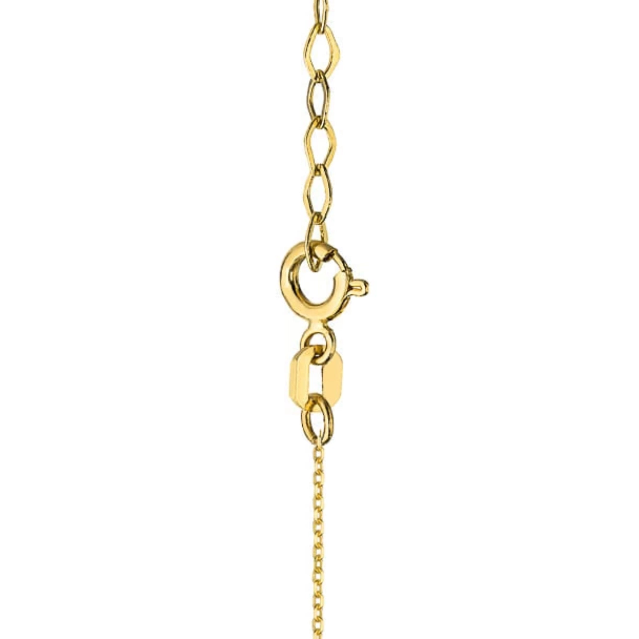 This 14-carat gold necklace is an exclusive accessory. Gold jewellery is an excellent choice for a gift.