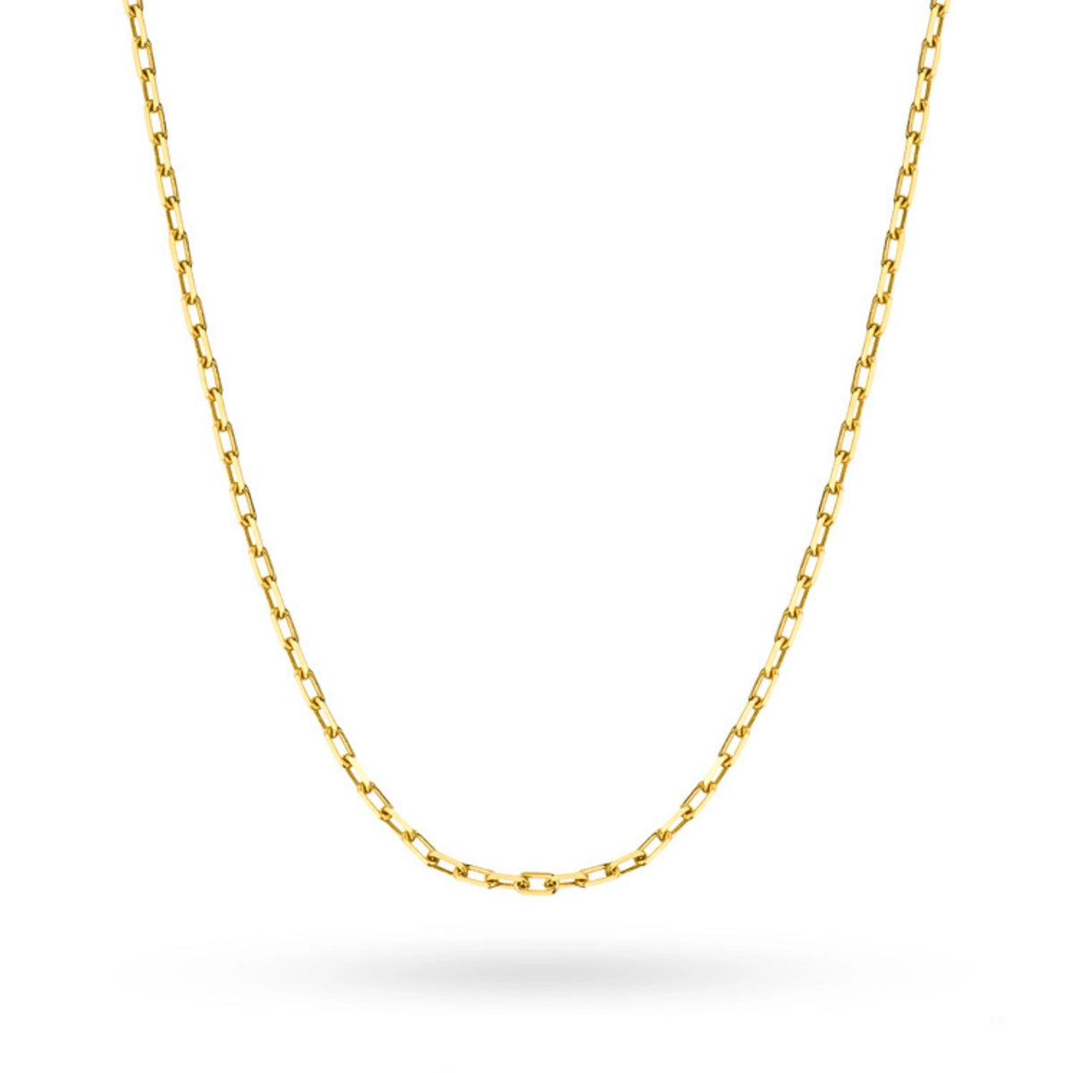 Diese 14-karätige Goldkette mit Ankergeflecht ist ein exklusives Schmuckstück. Perfekt als Geschenk.