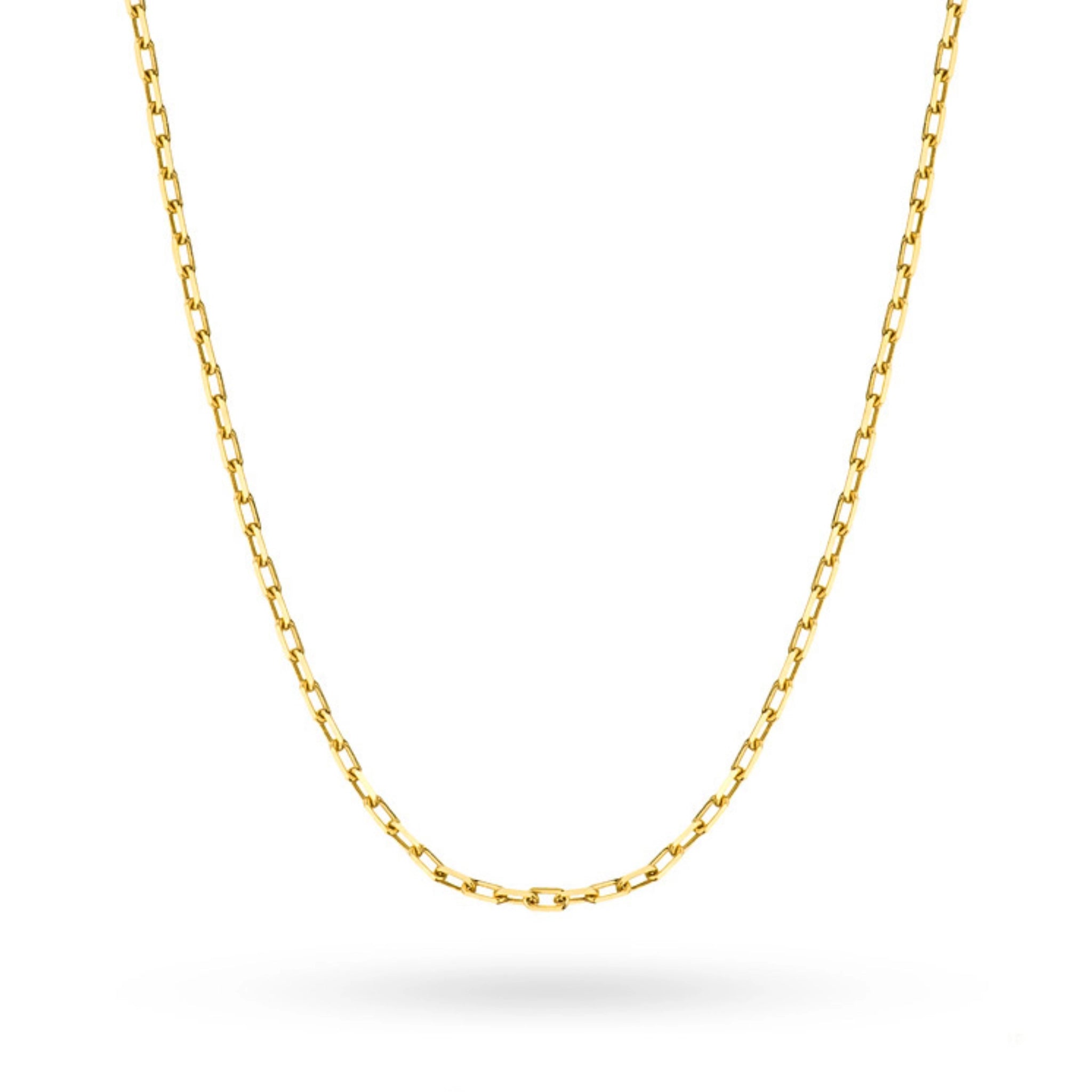 Diese 14-karätige Goldkette mit Ankergeflecht ist ein exklusives Schmuckstück. Perfekt als Geschenk.