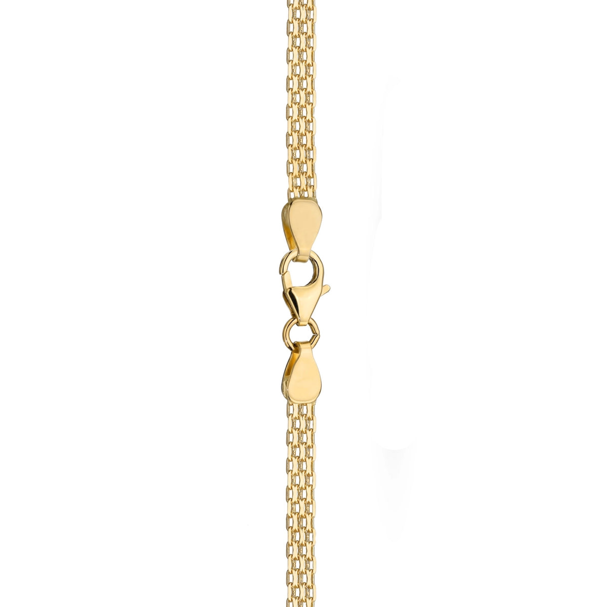 Diese 14-karätige Goldkette mit Ankergeflecht ist ein exklusives Schmuckstück. Perfekt als Geschenk.