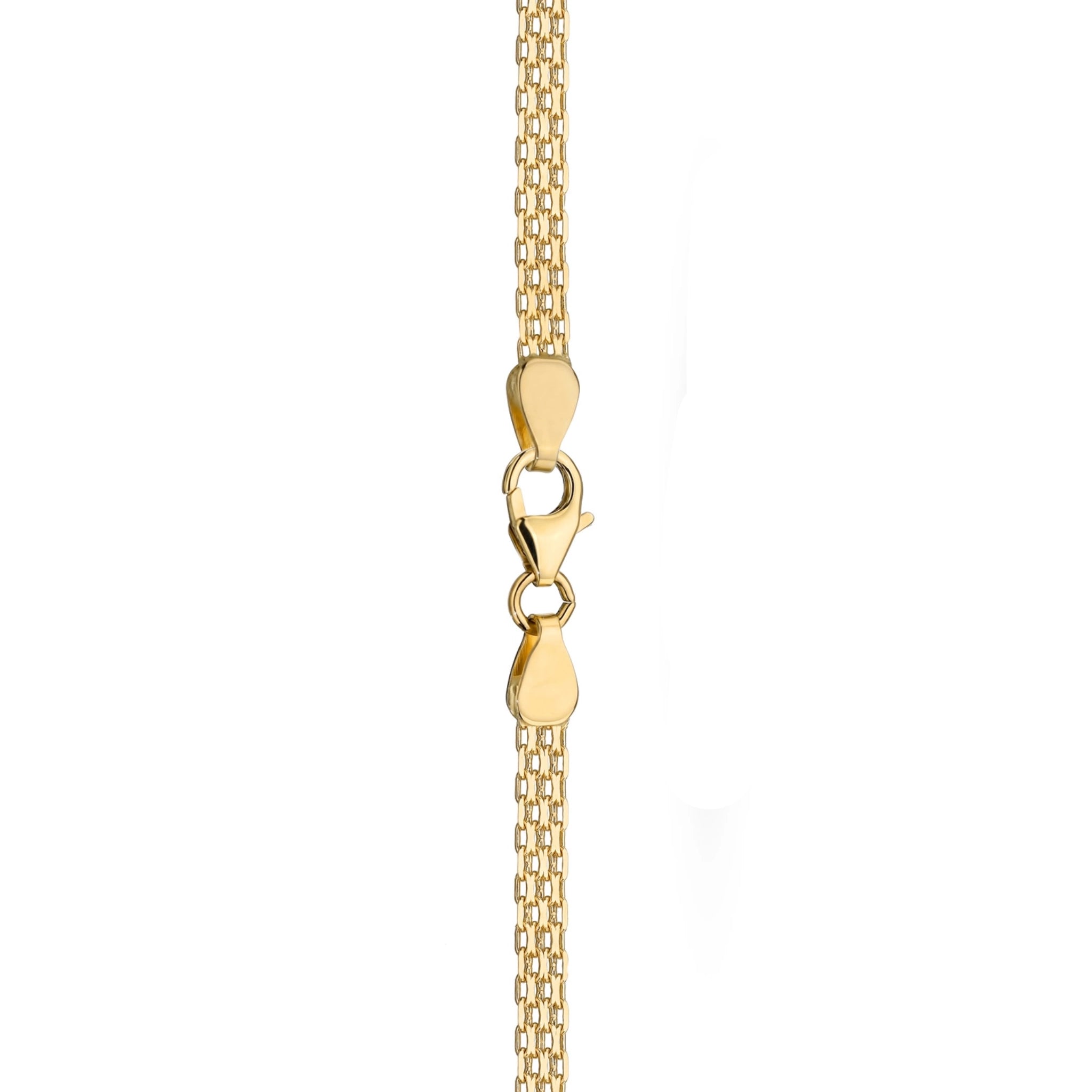 Diese 14-karätige Goldkette mit Ankergeflecht ist ein exklusives Schmuckstück. Perfekt als Geschenk.