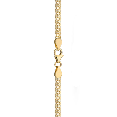 Diese 14-karätige Goldkette mit Ankergeflecht ist ein exklusives Schmuckstück. Perfekt als Geschenk.