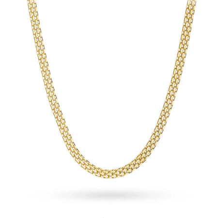 Diese 14-karätige Goldkette mit Ankergeflecht ist ein exklusives Schmuckstück. Perfekt als Geschenk.