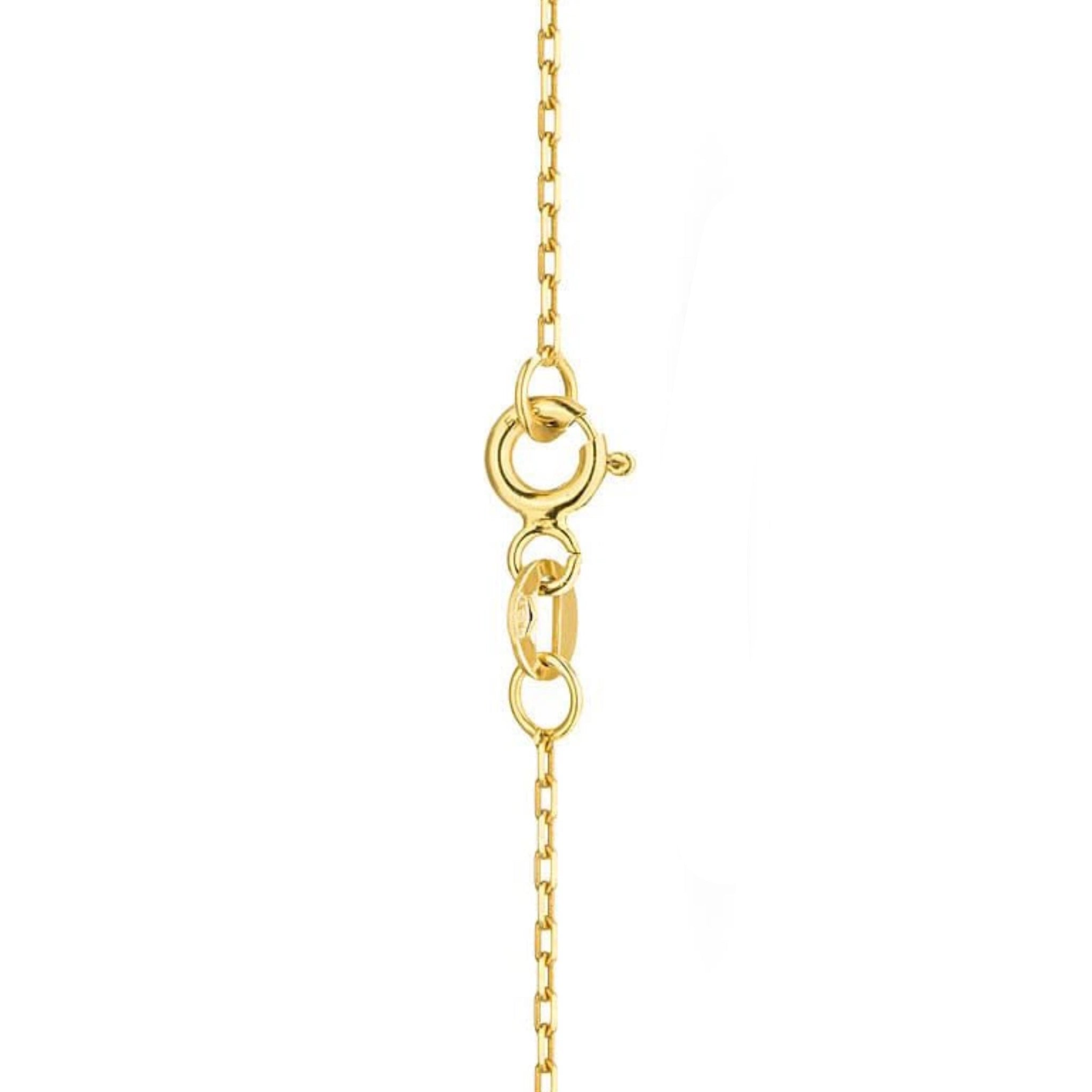 Diese 14-karätige Goldkette mit Ankergeflecht ist ein exklusives Schmuckstück. Perfekt als Geschenk.