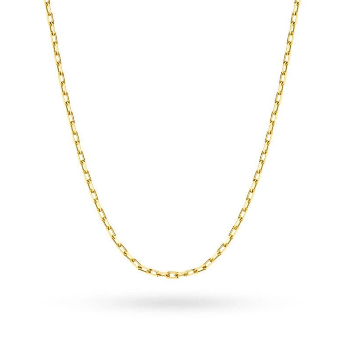 Diese 14-karätige Goldkette mit Ankergeflecht ist ein exklusives Schmuckstück. Perfekt als Geschenk.
