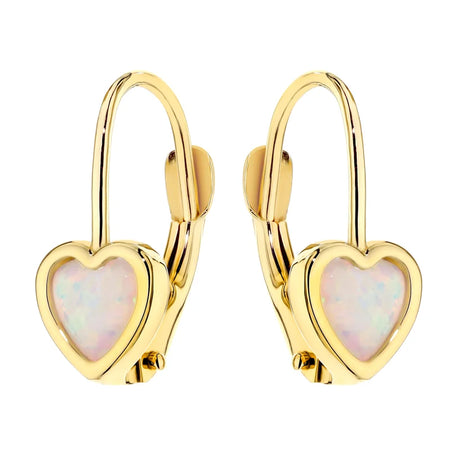 These heart shaped 14-carat gold earrings are an exclusive accessory. Our earrings are a stud clasp. Earrings are packaged in elegant box, perfect for a gift