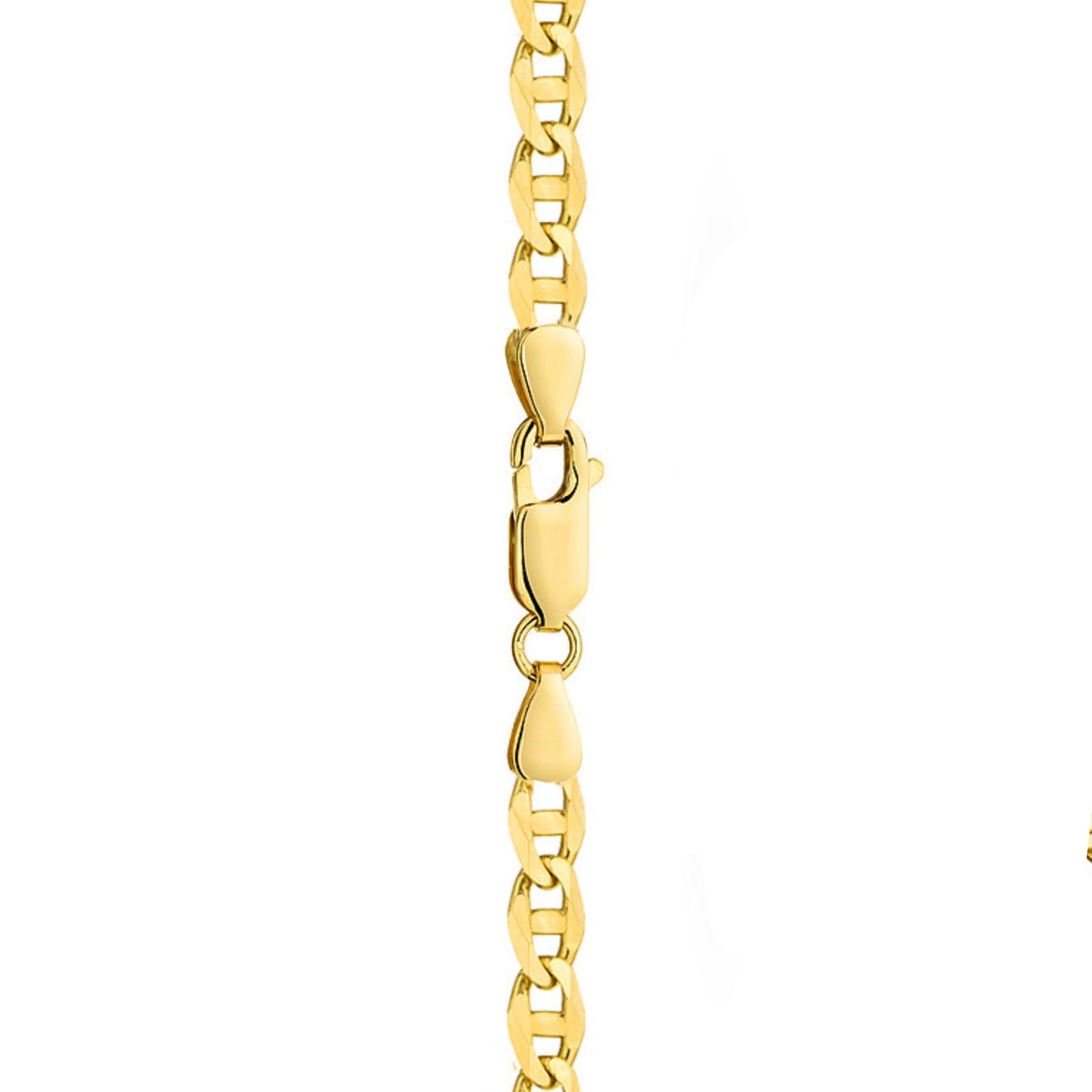 This 14-carat gold chain is an exclusive accessory. Perfect for a gift.
