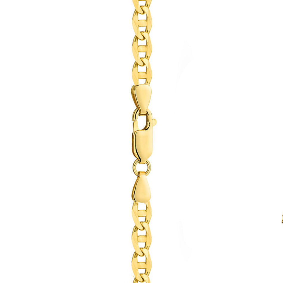 This 14-carat gold chain is an exclusive accessory. Perfect for a gift.