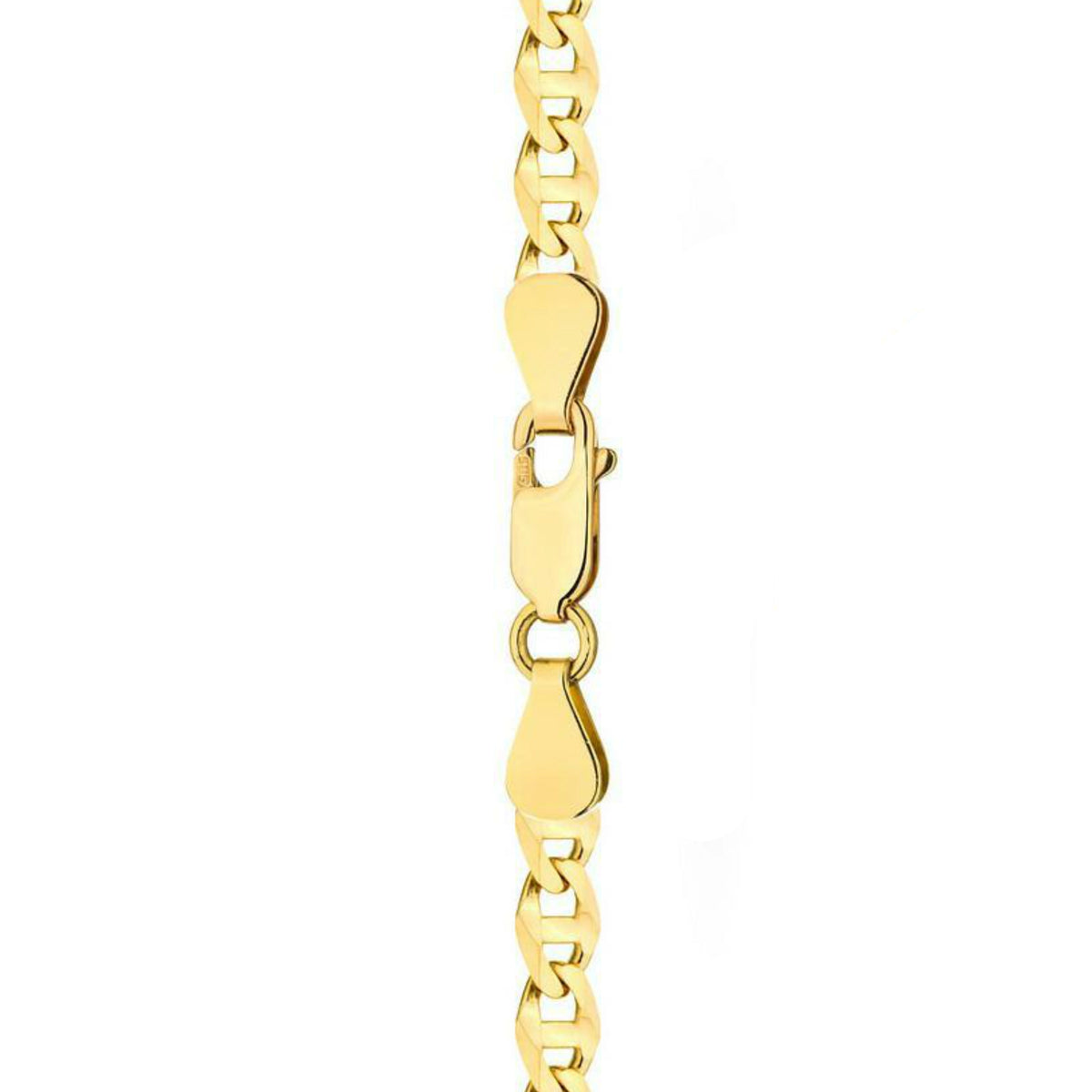 Diese 14-karätige Goldkette von Gucci mit 4,7 mm ist ein exklusives Schmuckstück. Perfekt als Geschenk.