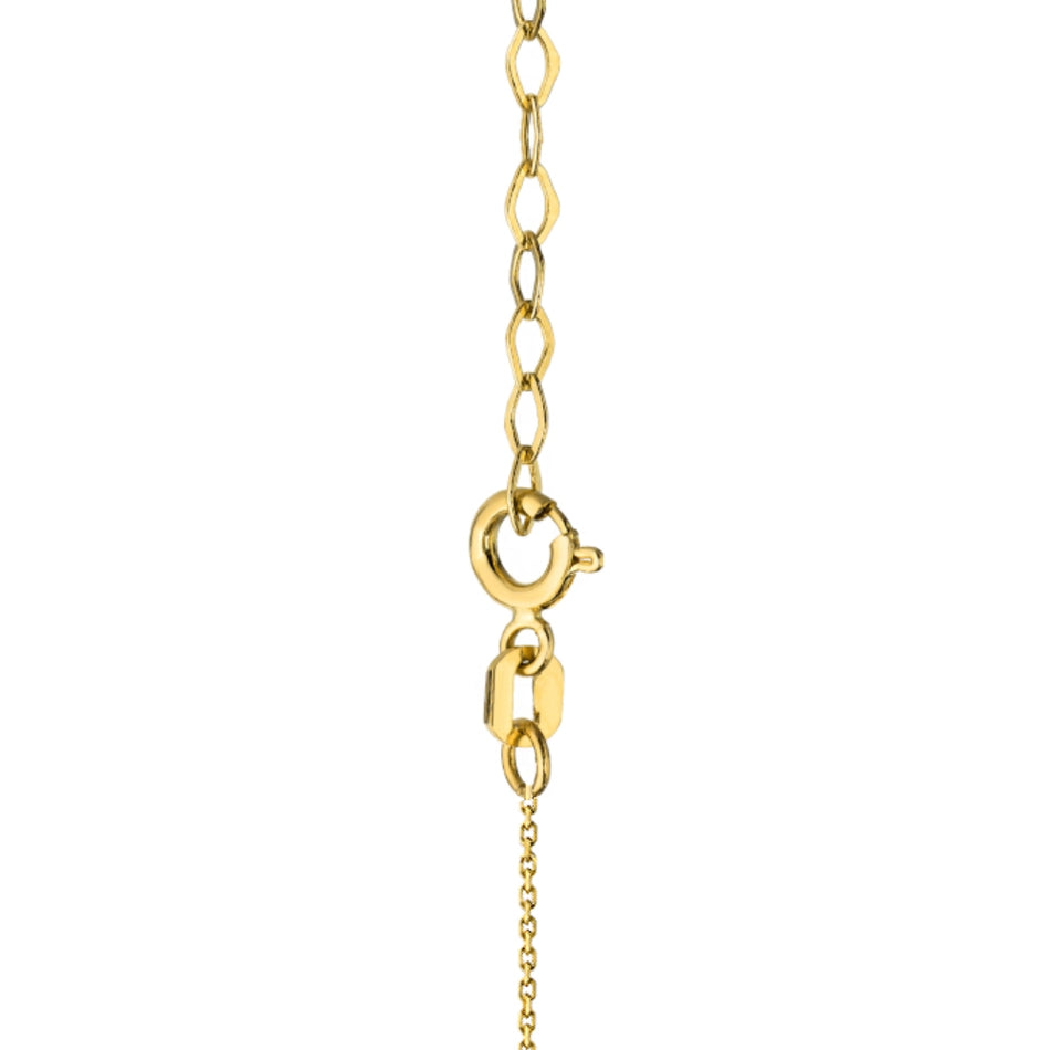 14-carat gold necklace is an excellent choice as a gift. Gold with a fineness of 585/1000.