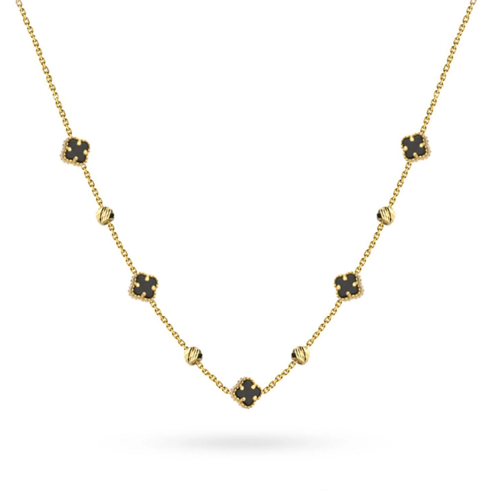 14-carat gold necklace is an excellent choice as a gift. Gold with a fineness of 585/1000