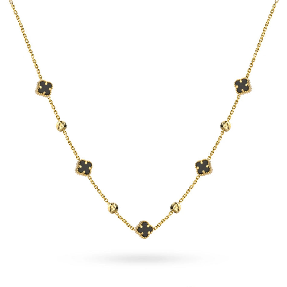 14-carat gold necklace is an excellent choice as a gift. Gold with a fineness of 585/1000