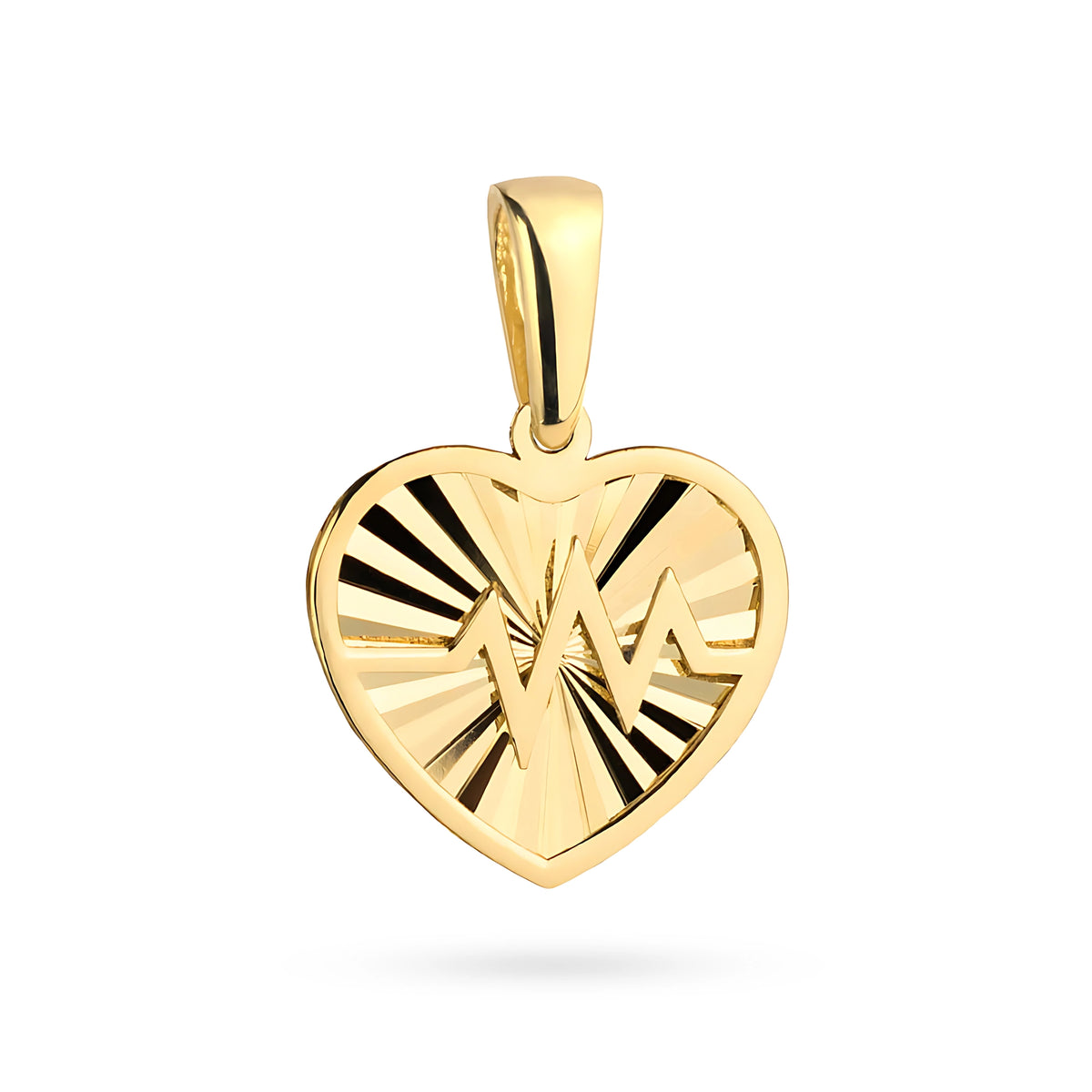 14-carat gold pendant is created by jewelers with exquisite attention to detail. Excellent choice as a gift.