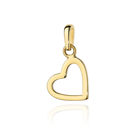 Anhänger aus 8-karätigem Gold ist ein zeitloser Ausdruck von Eleganz und Weiblichkeit. Perfektes Geschenk für Mutter, Schwester, Ehefrau oder Tochter