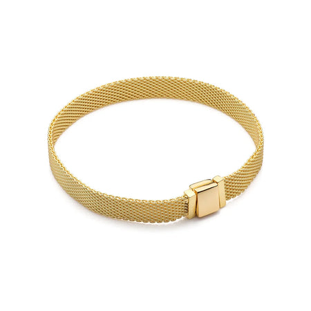 Gold-plated Silver(925) Delicate Classic Bracelet | Elegant Shine & Timeless Style