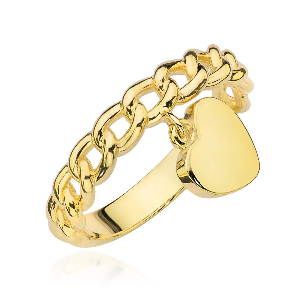 8-karätiger Goldring ist eine ausgezeichnete Wahl als Geschenk. Verpackt in einer eleganten Schachtel.