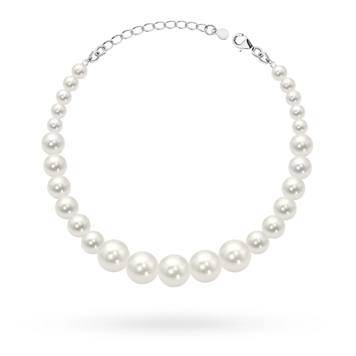 Silber (925) Brautarmband mit Perlen im Vintage-Stil. Bestellen Sie ein Geschenk für Mutter, Freundin oder Verlobte.